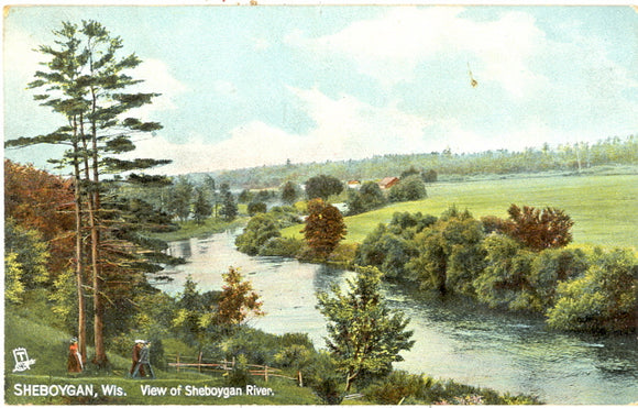 View of Sheboygan River, Sheboygan, WI - Carey's Emporium