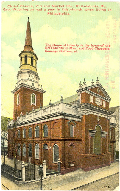 Christ Church, Philadelphia, PA, Advertising - Carey's Emporium