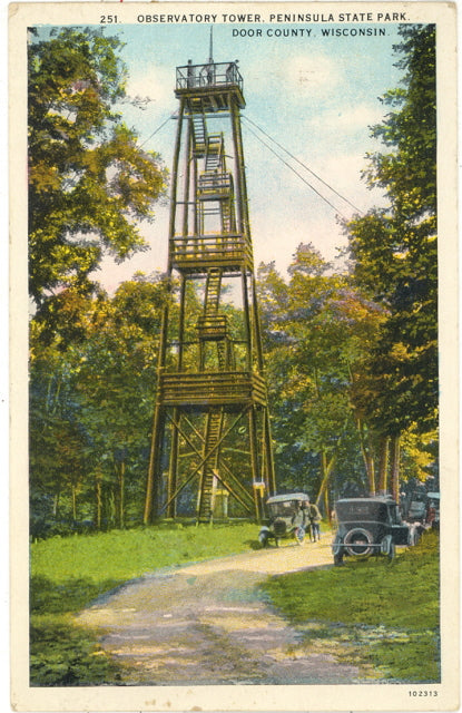 Observatory Tower, Peninsula State Park, Door County, WI - Carey's Emporium