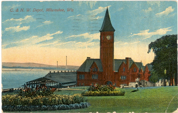 C. & N. W. Depot, Milwaukee, WI - Carey's Emporium