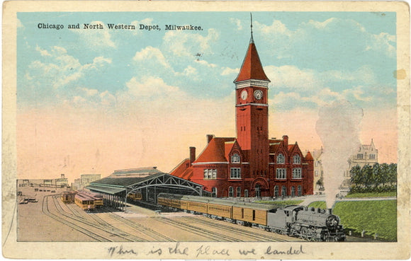 Chicago and North Western Depot, Milwaukee, WI - Carey's Emporium