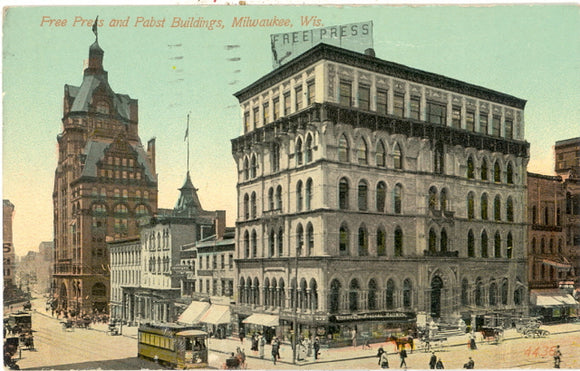 Free Press and Pabst Buildings, Milwaukee, WI - Carey's Emporium