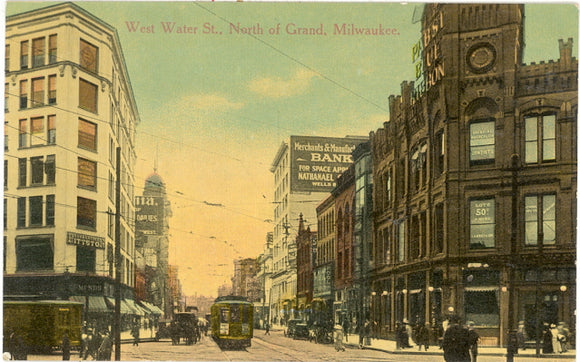 West Water St., North of Grand, Milwaukee, WI - Carey's Emporium