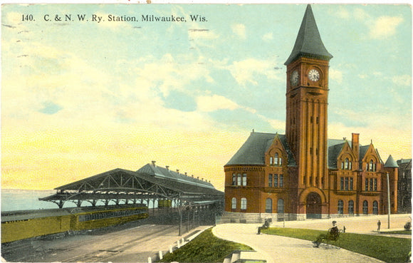 C. & N. W. Ry. Station, Milwaukee, WI - Carey's Emporium