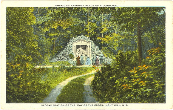 Second Station on the Way of the Cross, Holy Hill, WI - Carey's Emporium