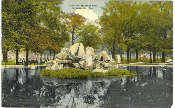 Fountain, Military Park, Indianapolis, IN - Carey's Emporium