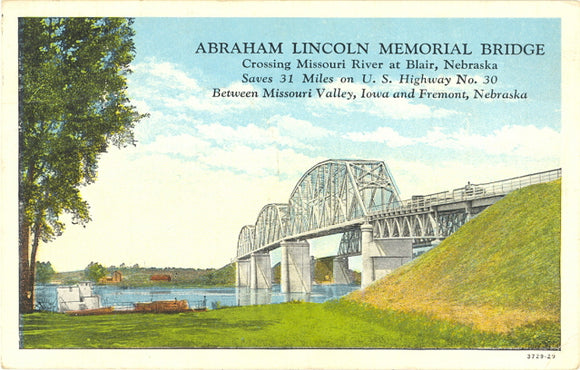 Abraham Lincoln Memorial Bridge, Blair, NE - Carey's Emporium