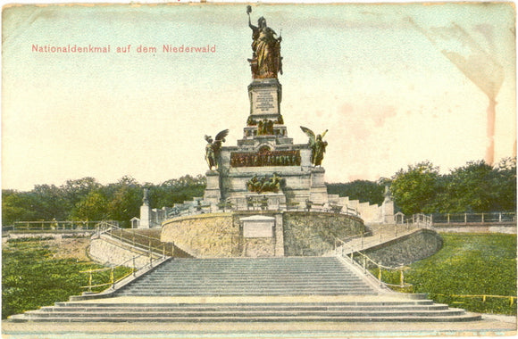 Nationaldenkmal aug dem Niederwald, Rudesheim - Carey's Emporium