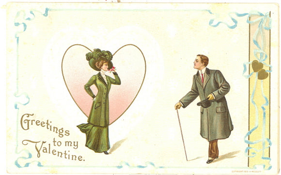 Greetings To My Valentine - Carey's Emporium