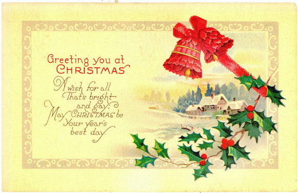 Greeting You At Christmas - Carey's Emporium