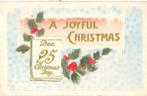 Dec. 25 Christmas Day, A Joyful Christmas - Carey's Emporium