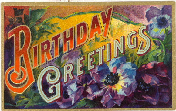 Birthday Greetings - Carey's Emporium