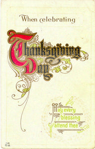 Thanksgiving Day - Carey's Emporium