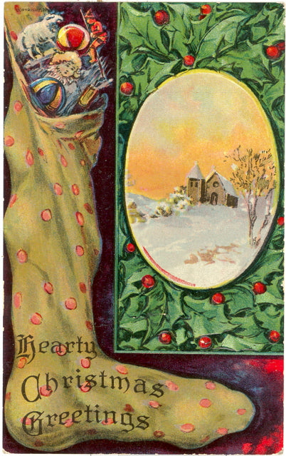 Hearty Christmas Greetings - Carey's Emporium