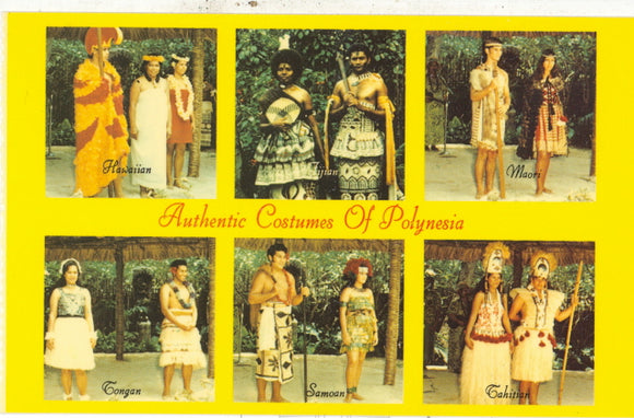 Authentic costumes of Polynesia, Polynesian Cultural Center, HI - Carey's Emporium