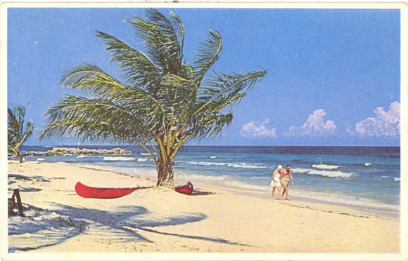 A North Coast Beach, Jamaica, B.W.I. - Carey's Emporium