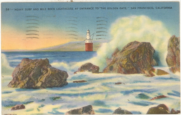 Mile Rock Lighthouse, San Francisco CA - Carey's Emporium