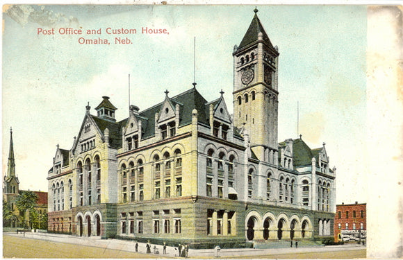 Post Office and Custom House, Omaha, NE - Carey's Emporium