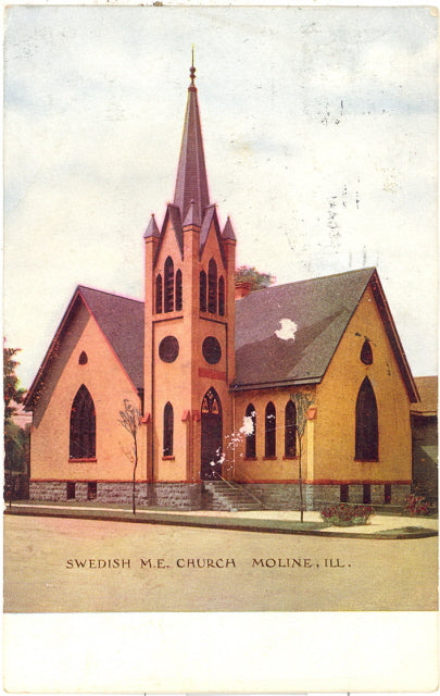 Swedish M. E. Church, Moline, IL - Carey's Emporium