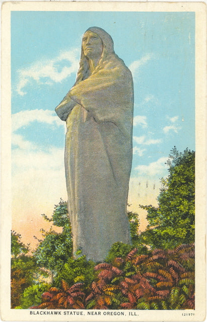 Blackhawk Statue, Oregon, IL - Carey's Emporium