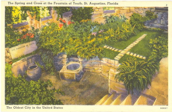 Fountain of Youth, St. Augustine, FL - Carey's Emporium