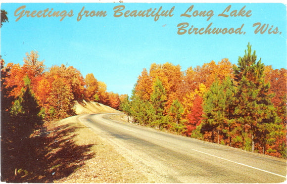 Greetings from Beautiful Long Lake, Birchwood, WI - Carey's Emporium