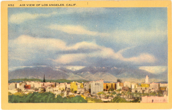 Air View of Los Angeles, CA - Carey's Emporium
