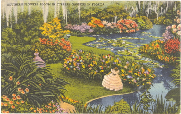 Southern Flowers Bloom in Cypress Gardens, FL - Carey's Emporium