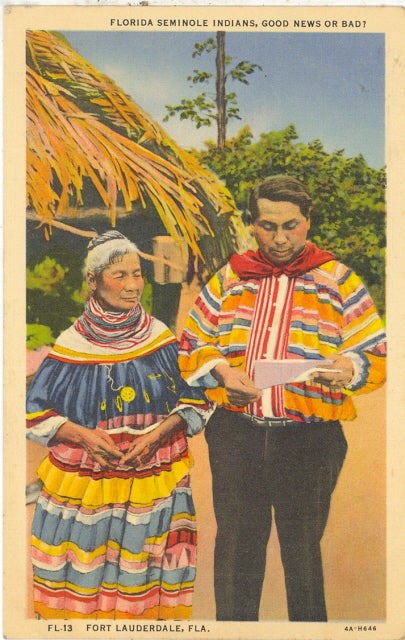Florida Seminole Indians, Good News or Bad? - Carey's Emporium