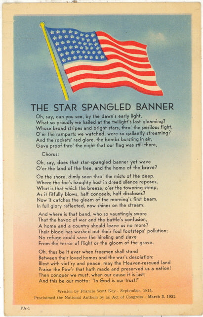 The Star Spangled Banner - Carey's Emporium