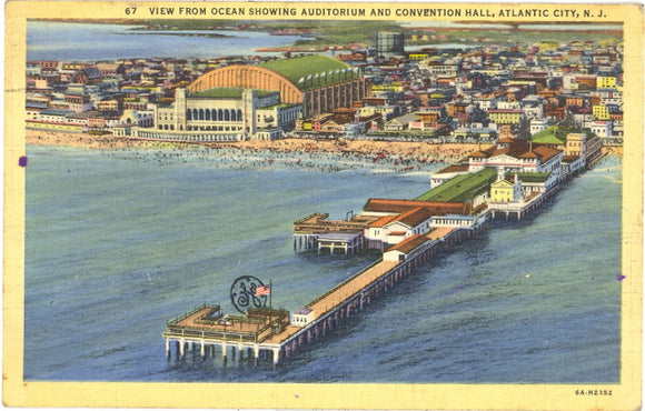 Auditorium and Convention Hall, Atlantic City, NJ - Carey's Emporium