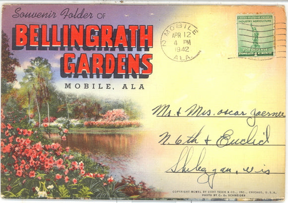 Bellingrath Gardens, Mobile, AL Souvenir Folder - Carey's Emporium