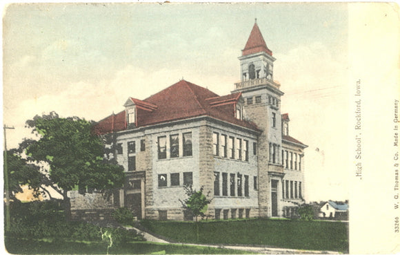 High School, Rockford, IA - Carey's Emporium