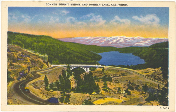 Donner Summit Bridge and Donner Lake, CA - Carey's Emporium