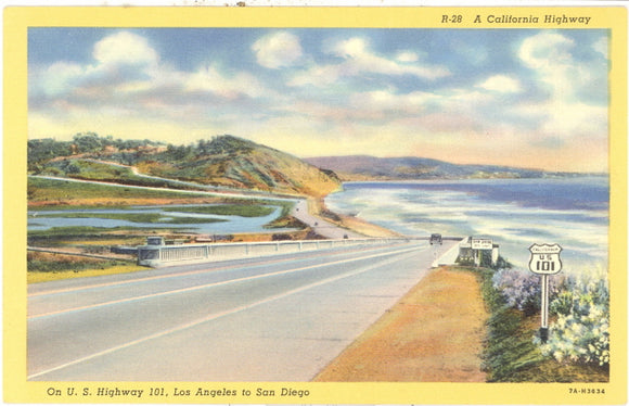 A California Highway, US Highway 101 - Carey's Emporium