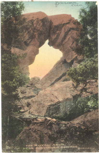 The Royal Arch, near Chautaugua Grounds, Boulder, CO - Carey's Emporium