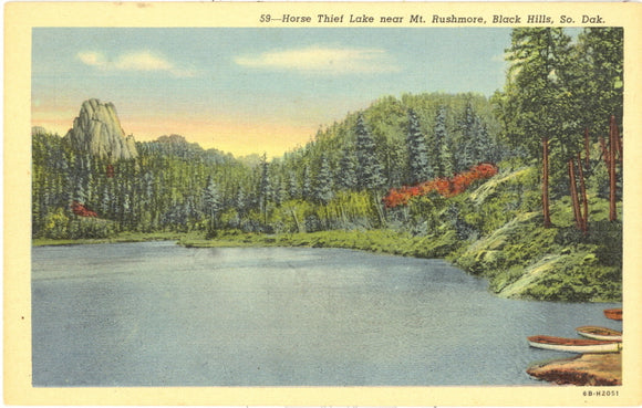 Horse Thief Lake, Black Hills, SD - Carey's Emporium
