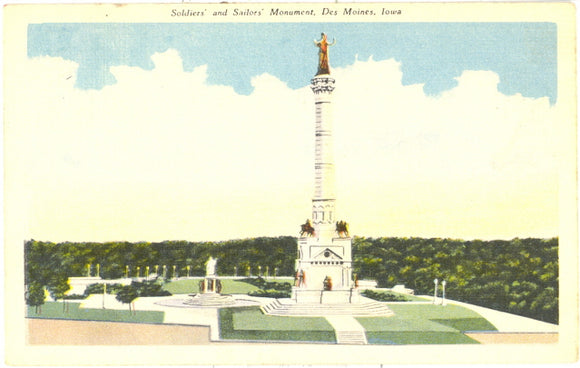Soldiers' and Sailors' Monument, Des Moines, IA - Carey's Emporium