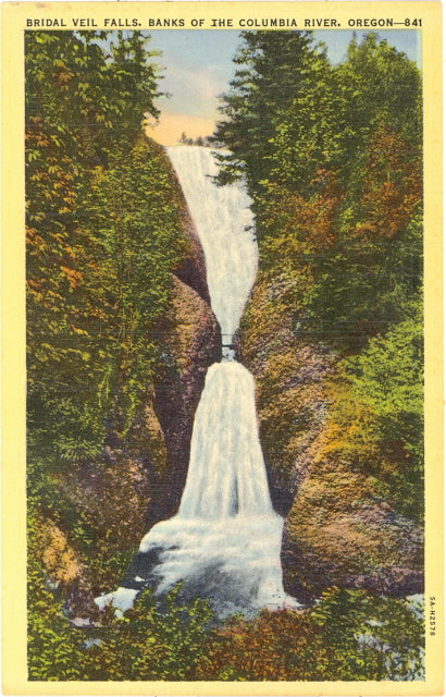 Bridal Veil Falls, Banks of the Columbia River, OR - Carey's Emporium