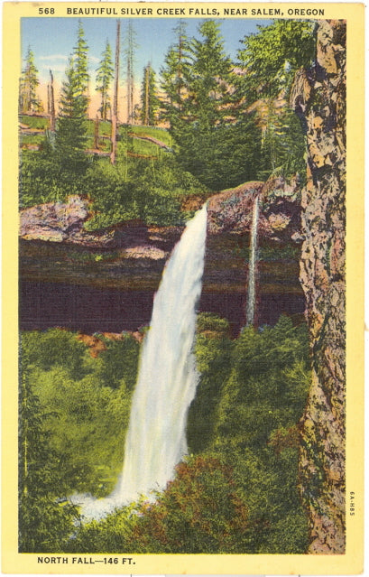 Beautiful Silver Creek Falls, Near Salem, OR - Carey's Emporium