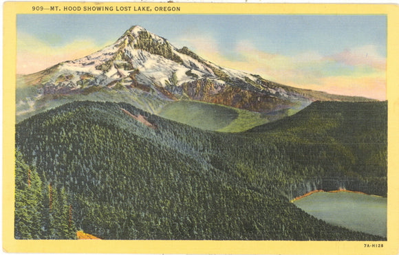 Mt. Hood, Oregon, Showing Lost Lake - Carey's Emporium