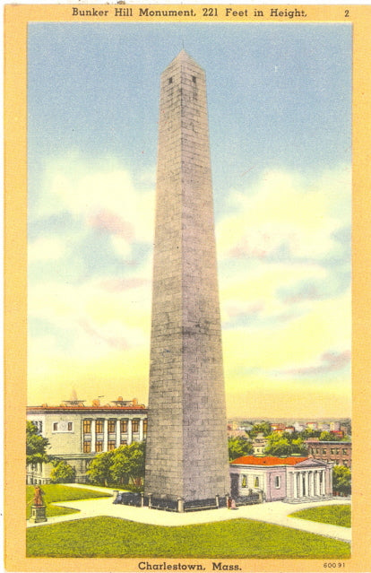 Bunker Hill Monument, Charlestown, MA - Carey's Emporium