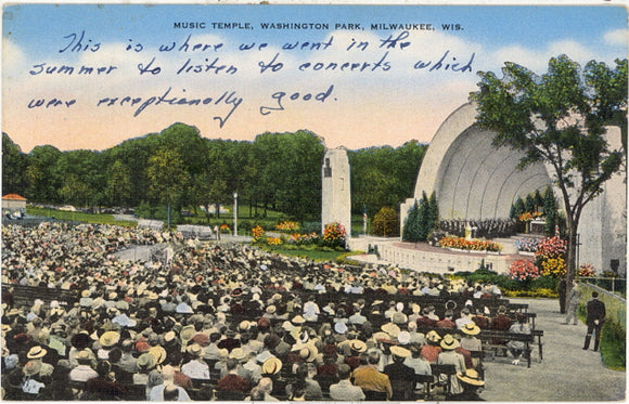 Music Temple, Washington Park, Milwaukee, WI - Carey's Emporium