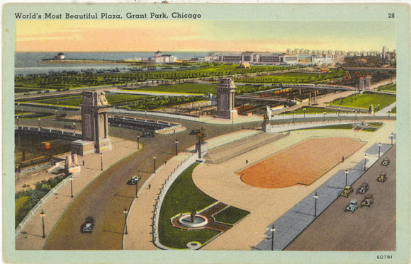 World's Most Beautiful Plaza, Grant Park, Chicago, IL - Carey's Emporium