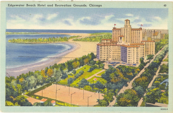 Edgewater Beach Hotel and Recreation Grounds, Chicago, IL - Carey's Emporium