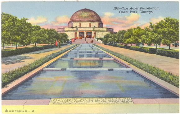 The Adler Planetarium, Grant Park, Chicago, IL - Carey's Emporium