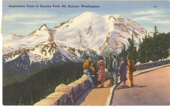 Inspiration Point at Sunrise Park, Mt. Ranier, WA - Carey's Emporium