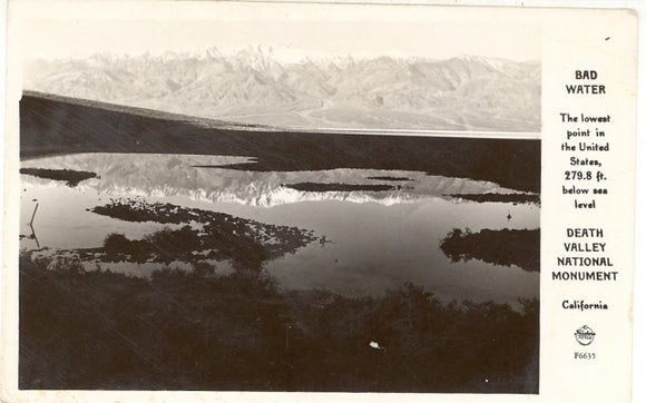 Bad Water, Death Valley National Monument, CA - Carey's Emporium