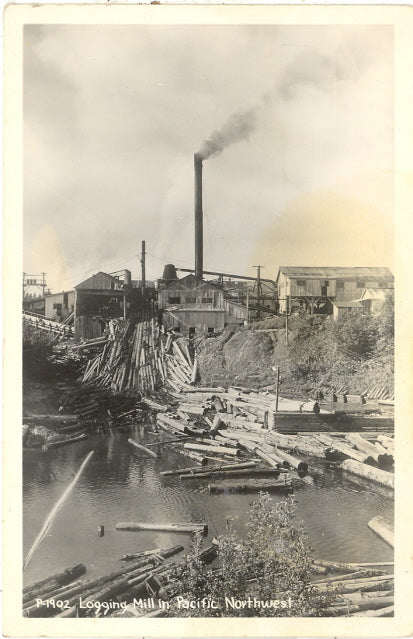 Logging Mill in Pacific Northwest - Carey's Emporium