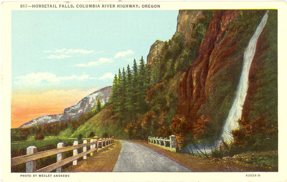 Horsetail Falls, Columbia River Highway, OR - Carey's Emporium